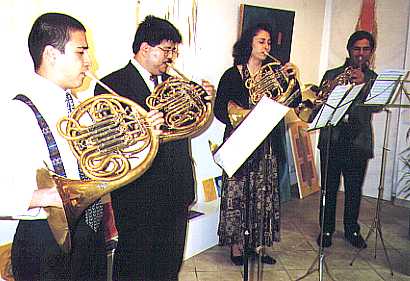 Hornquartett "The Four Horns Club"
